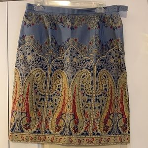 Womens print skirt
